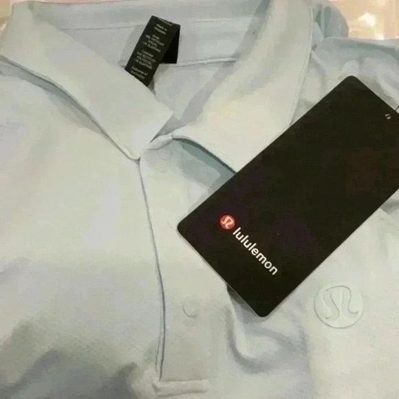 Lululemon Snap Front Performance short sleeve polo - Picture 2 of 3